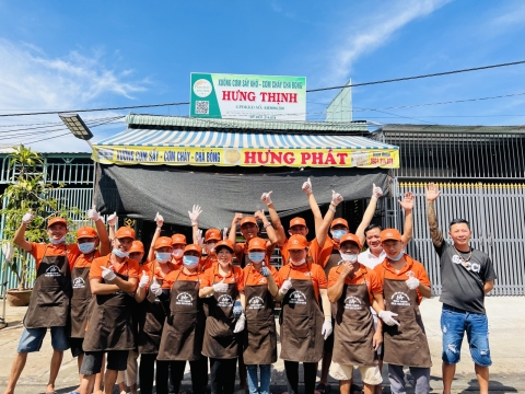 Xưởng sản xuất phôi cơm sấy và cơm cháy chà bông 