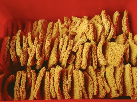 cơm cháy chưa gia vị