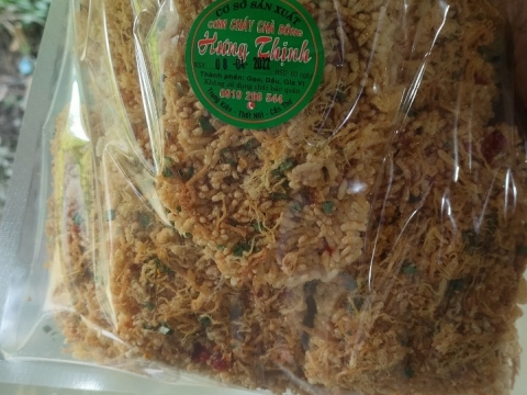 Cơm cháy chà bông thành phẩm