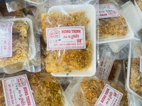 Cơm cháy chà bông thành phẩm