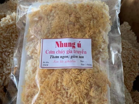 Cơm cháy chà bông thành phẩm