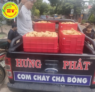 cơm cháy gạo thường