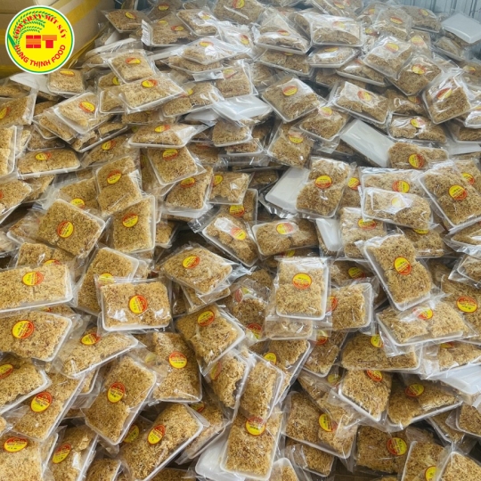 Sản phẩm cơm cháy chà bông Hưng thịnh của cty Hưng phát 