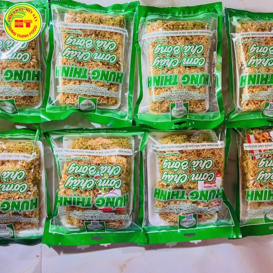 Sản phẩm cơm cháy chà bông Hưng thịnh của cty Hưng phát 