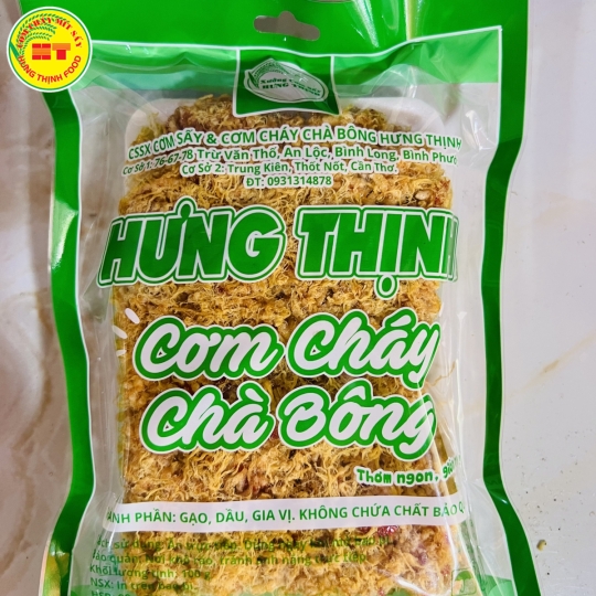 Cơm cháy chà bông Hưng Thịnh gói 100g