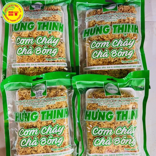 Cơm cháy chà bông Hưng Thịnh gói 100g