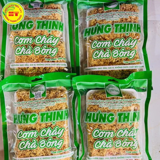 Cơm cháy chà bông Hưng Thịnh gói 100g