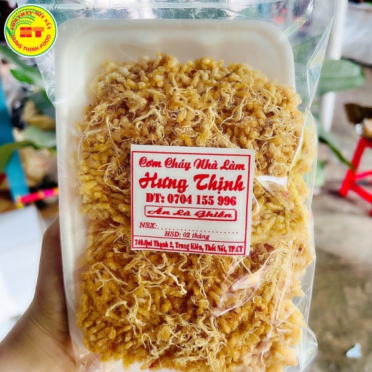 THÀNH PHẨM CƠM CHÁY CHÀ BÔNG